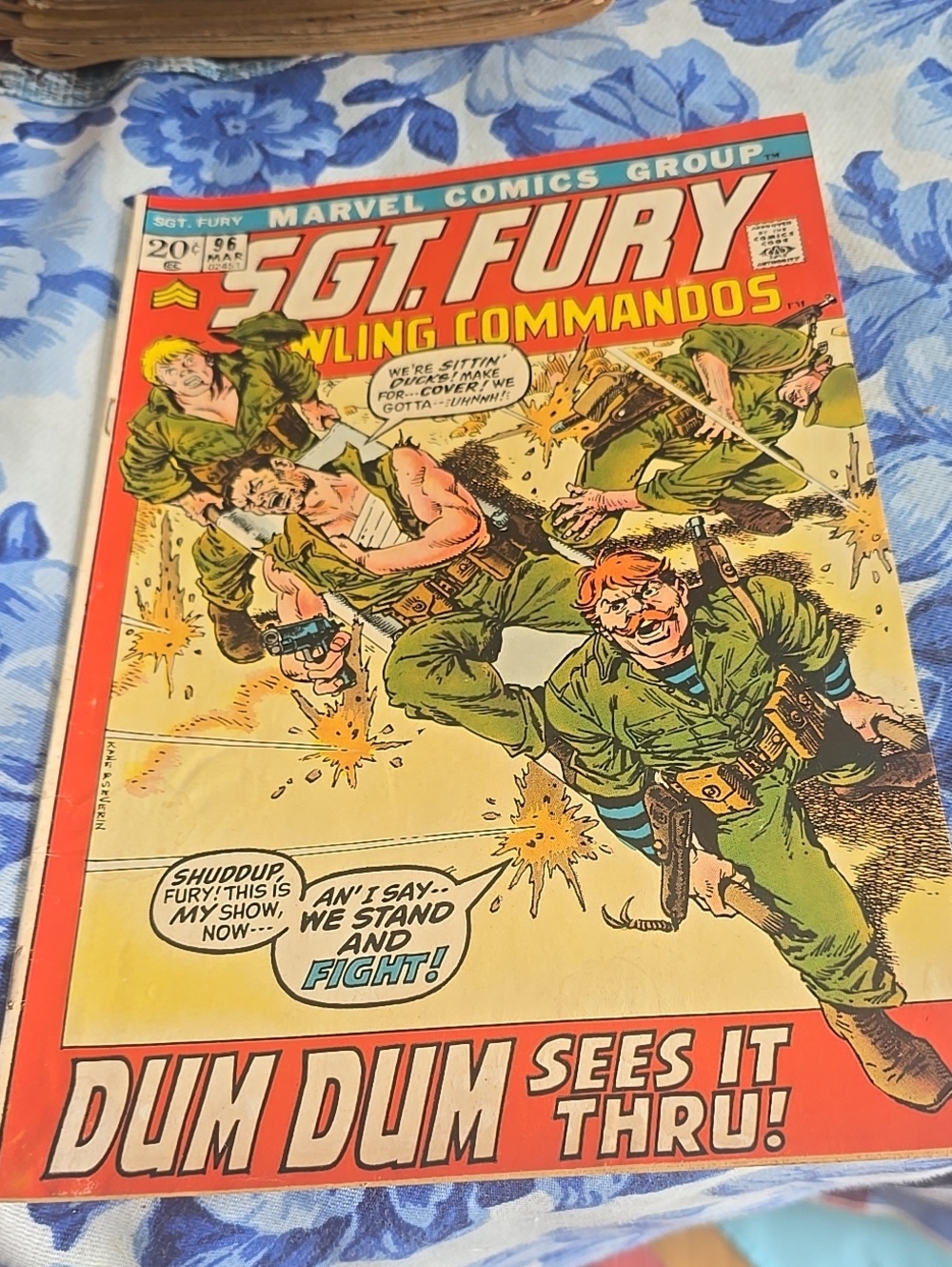 Sgt. Fury and his Howling Commandos Comic Marvel 1971
